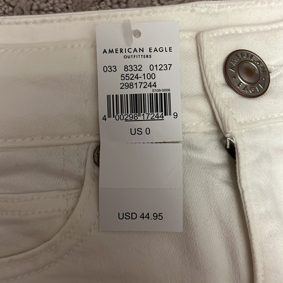 american eagle white jean skirt - Picture 3 of 4
